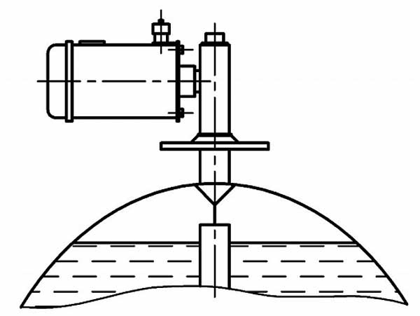 Схема установки преобразователя на объекте ПИУП-М-12