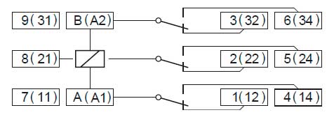 Схема подключения розетки Releco S5-S